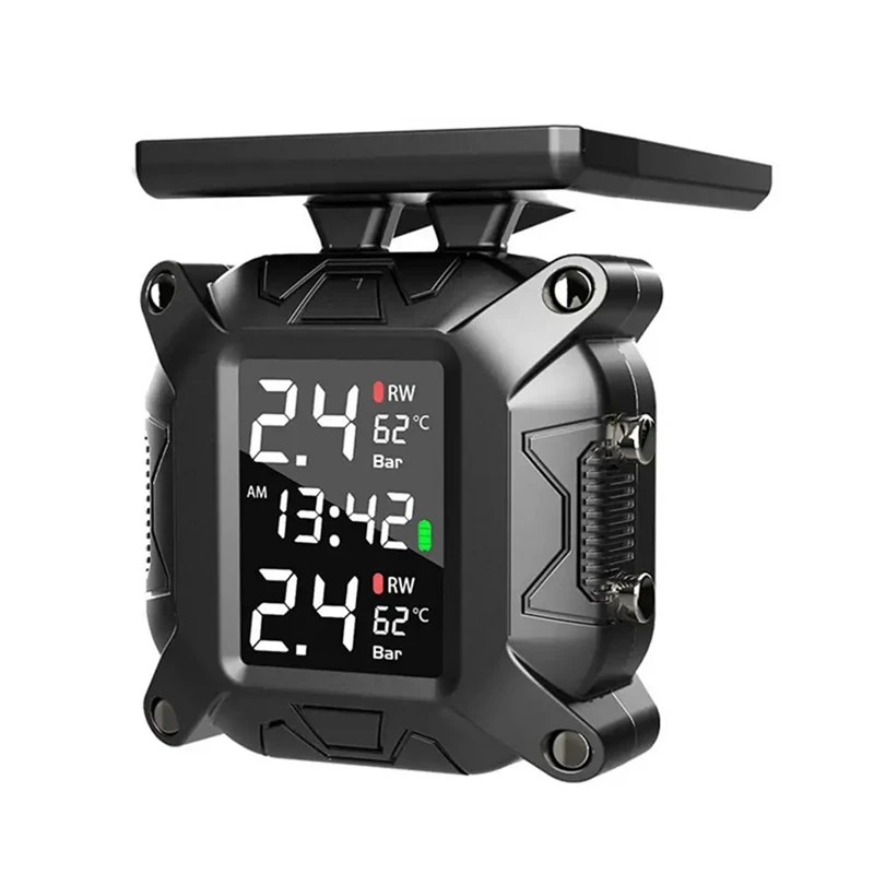 Датчик давления в шинах TPMS, прибор для контроля давления в шинах с солнечной панелью, в режиме реального времени, датчик температуры, прост в использовании
Датчик давления в шинах TPMS, прибор для контроля давления в шинах с солнечной панелью, в режиме реального времени, датчик температуры, прост в использовании