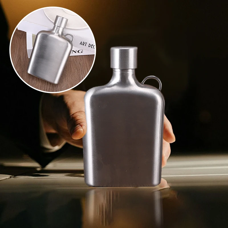 Stainless Steel Hip Flask Liquor Wine Bottle Portable Outdoor Kettle Vodka Flagon Whisky Alcohol Drinking Alcohol Wine Pot
Stainless Steel Hip Flask Liquor Wine Bottle Portable Outdoor Kettle Vodka Flagon Whisky Alcohol Drinking Alcohol Wine Pot
