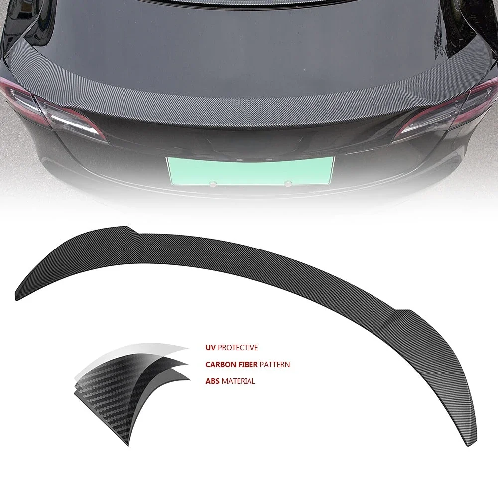 Car Rear Trunk Lip Wing Spoiler ABS Rear Tail Trunk Spoiler Body Kits Car Styling For Tesla Model 3 2017-2022 Car Accessories
Car Rear Trunk Lip Wing Spoiler ABS Rear Tail Trunk Spoiler Body Kits Car Styling For Tesla Model 3 2017-2022 Car Accessories