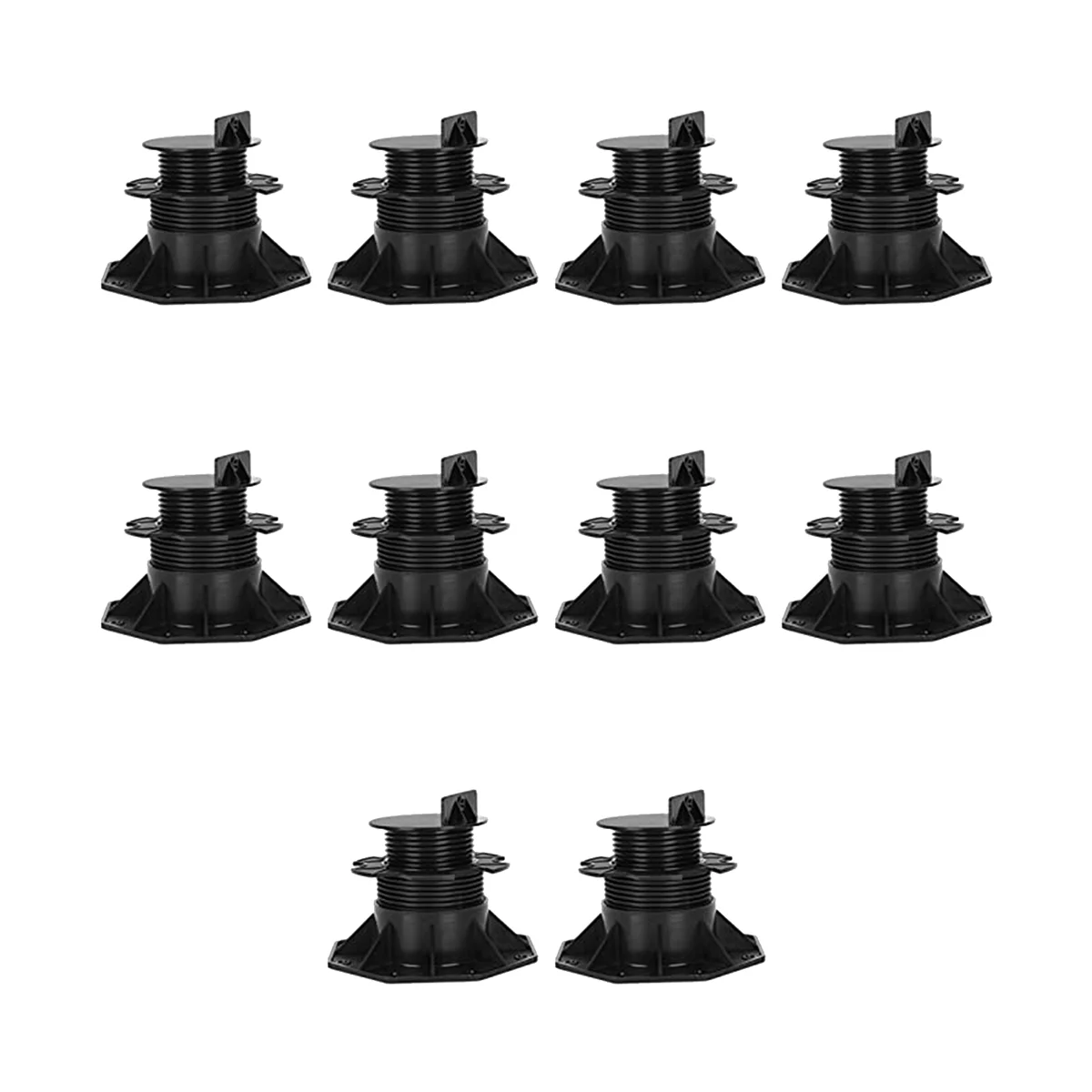 18-30mm Adjustable Feet Deck Bearing for Deck Substructure WPC Ceramic Stone Concrete Floor Tiles High Load Capacity
18-30mm Adjustable Feet Deck Bearing for Deck Substructure WPC Ceramic Stone Concrete Floor Tiles High Load Capacity