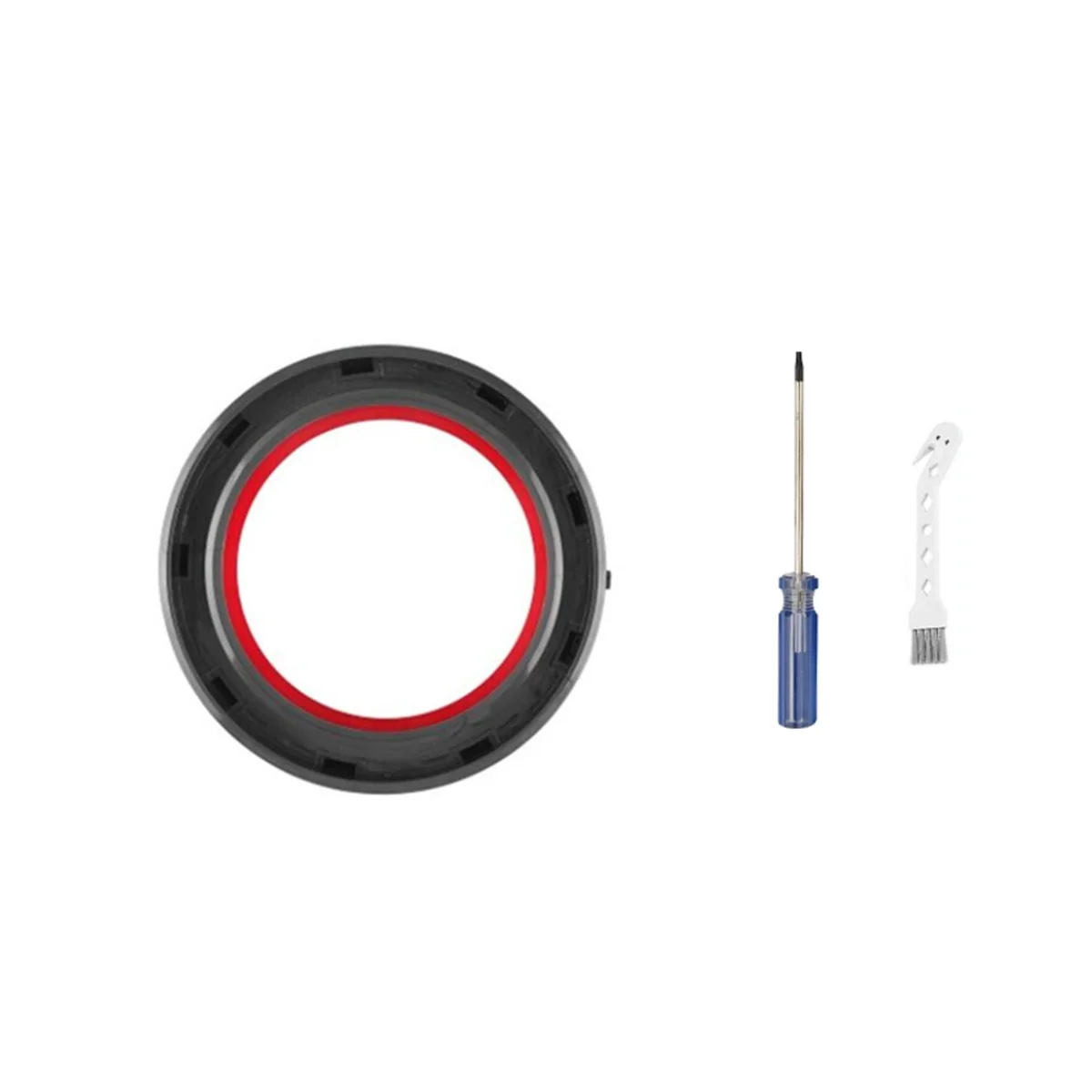 Top Fixed Sealing Ring for Dyson V11/SV14/SV15 Vacuum Cleaner Dust Bin Top Fixed Sealing Ring with Screwdriver
Top Fixed Sealing Ring for Dyson V11/SV14/SV15 Vacuum Cleaner Dust Bin Top Fixed Sealing Ring with Screwdriver
