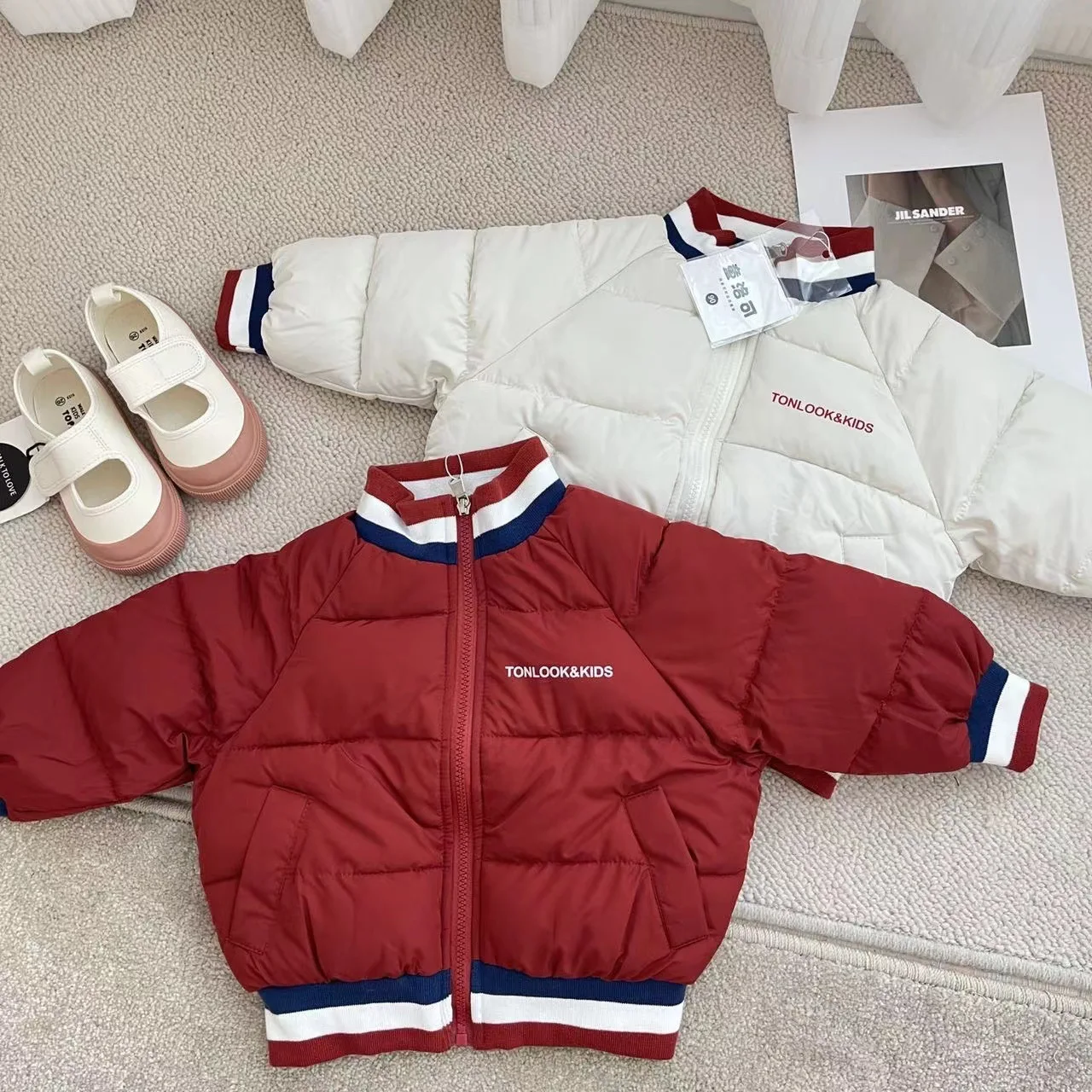 2023 Autumn Winter Kids Jacket Children's Outerwear Baseball Cotton Coat Down Parkas Boys Girls' Cotton Coat Thickened Outerwear
2023 Autumn Winter Kids Jacket Children's Outerwear Baseball Cotton Coat Down Parkas Boys Girls' Cotton Coat Thickened Outerwear