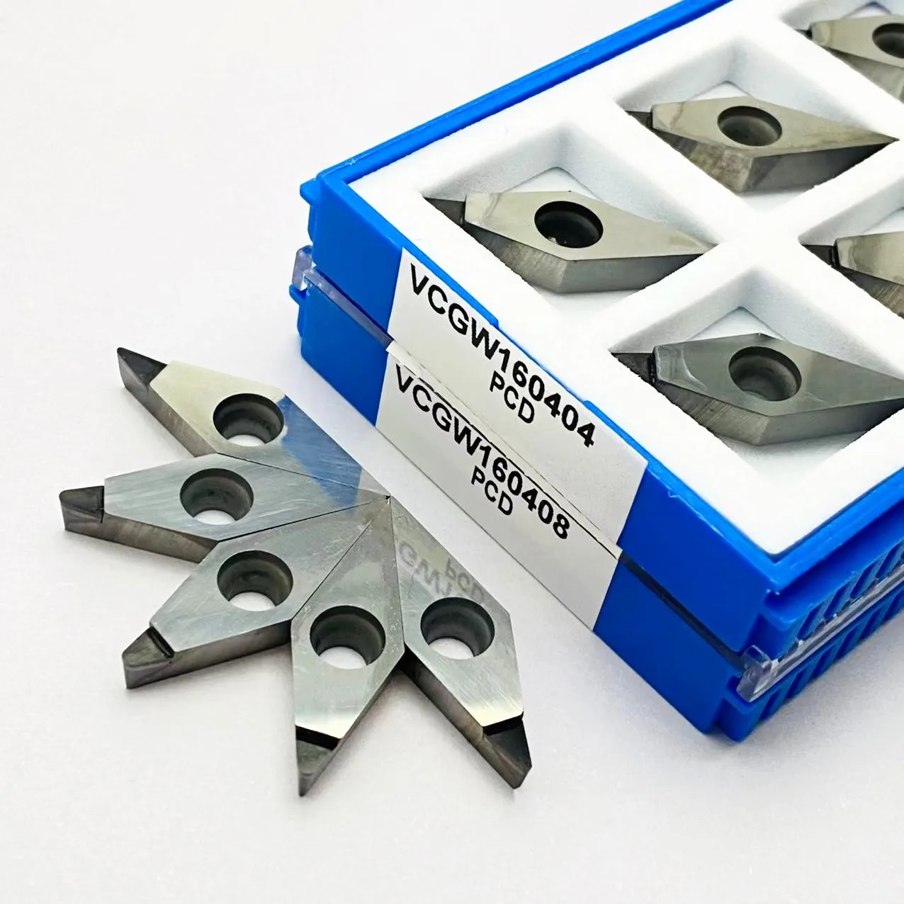 PCD CBN VCGW160402, VCGW160404, VCGW160408, алмазная Встраиваемая PCD PCD30 Алмазная медь, твердая алюминиевая сталь, чугун и т. д.
PCD CBN VCGW160402, VCGW160404, VCGW160408, алмазная Встраиваемая PCD PCD30 Алмазная медь, твердая алюминиевая сталь, чугун и т. д.