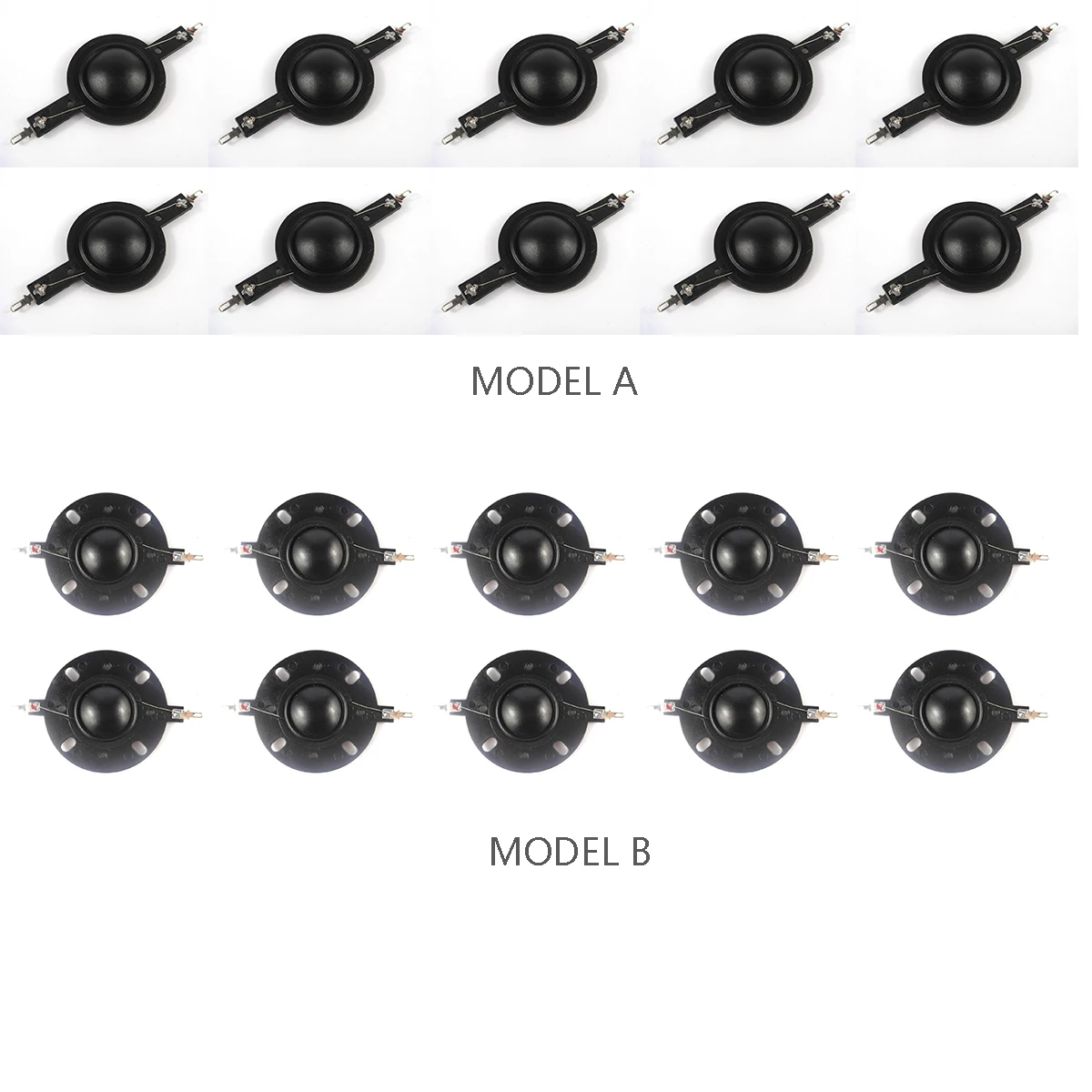 10PCS 25.4mm Voice coil Black Horn Tweeter Silk Diaphragm Film Treble 8OHM 25.5 Core 8OHM Speaker Accessories DIY
10PCS 25.4mm Voice coil Black Horn Tweeter Silk Diaphragm Film Treble 8OHM 25.5 Core 8OHM Speaker Accessories DIY