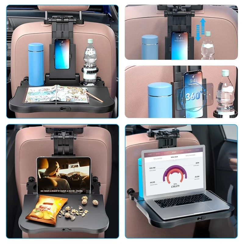 Car Auto Seatback Desk 1pcs ABS Tray Black Foldable For Dining Table Laptop Table Multifunctional High Quality
Car Auto Seatback Desk 1pcs ABS Tray Black Foldable For Dining Table Laptop Table Multifunctional High Quality