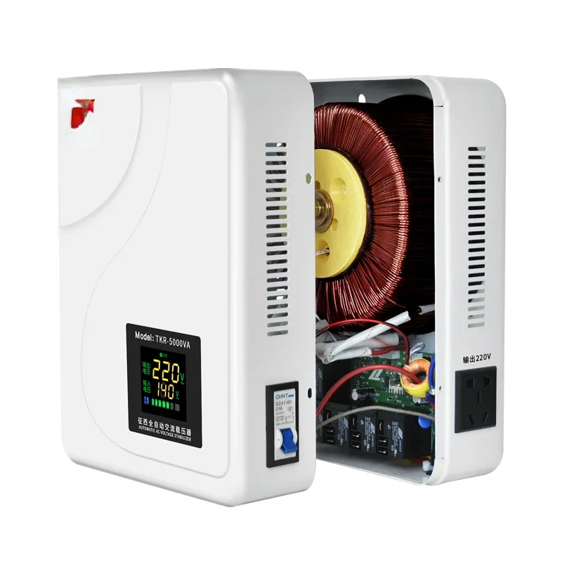 Single Phase With Digital Display 1kva 2kva 3kva 5kva 8kva 10kva wall mount ac automatic voltage regulators/stabilizers
Single Phase With Digital Display 1kva 2kva 3kva 5kva 8kva 10kva wall mount ac automatic voltage regulators/stabilizers