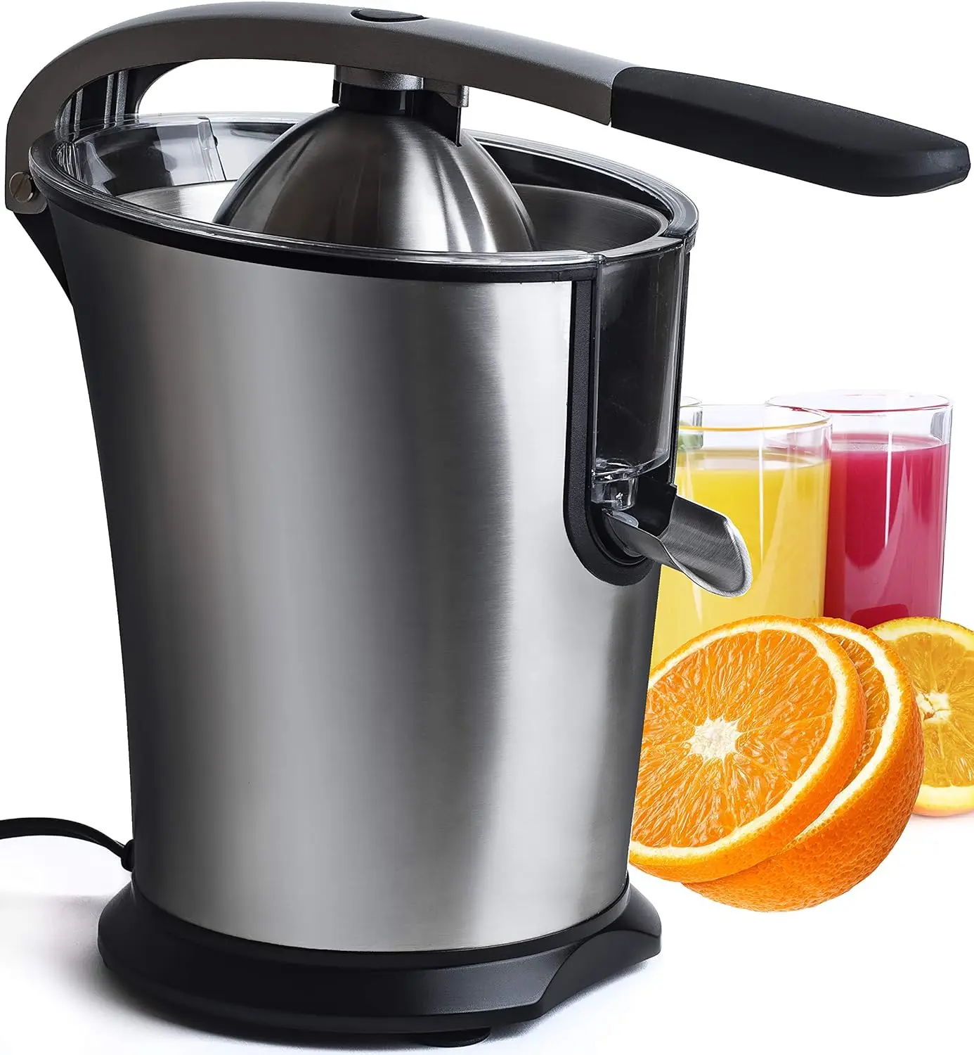 Juicer Fruit Machines - Stainless Steal Citrus Jucers Machine Fruit Squeezer Orange Lemon Lime Citrus Juicers Extractor With A
Juicer Fruit Machines - Stainless Steal Citrus Jucers Machine Fruit Squeezer Orange Lemon Lime Citrus Juicers Extractor With A