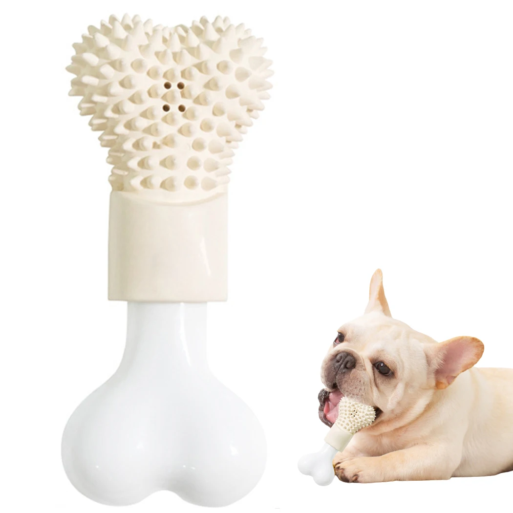 Dog Chew Toy Interactive Bone Shape Dog Teething Toy Puppy Teeth Cleaning Toy Interactive Training Cleaning Teeth Pet Supplies
Dog Chew Toy Interactive Bone Shape Dog Teething Toy Puppy Teeth Cleaning Toy Interactive Training Cleaning Teeth Pet Supplies