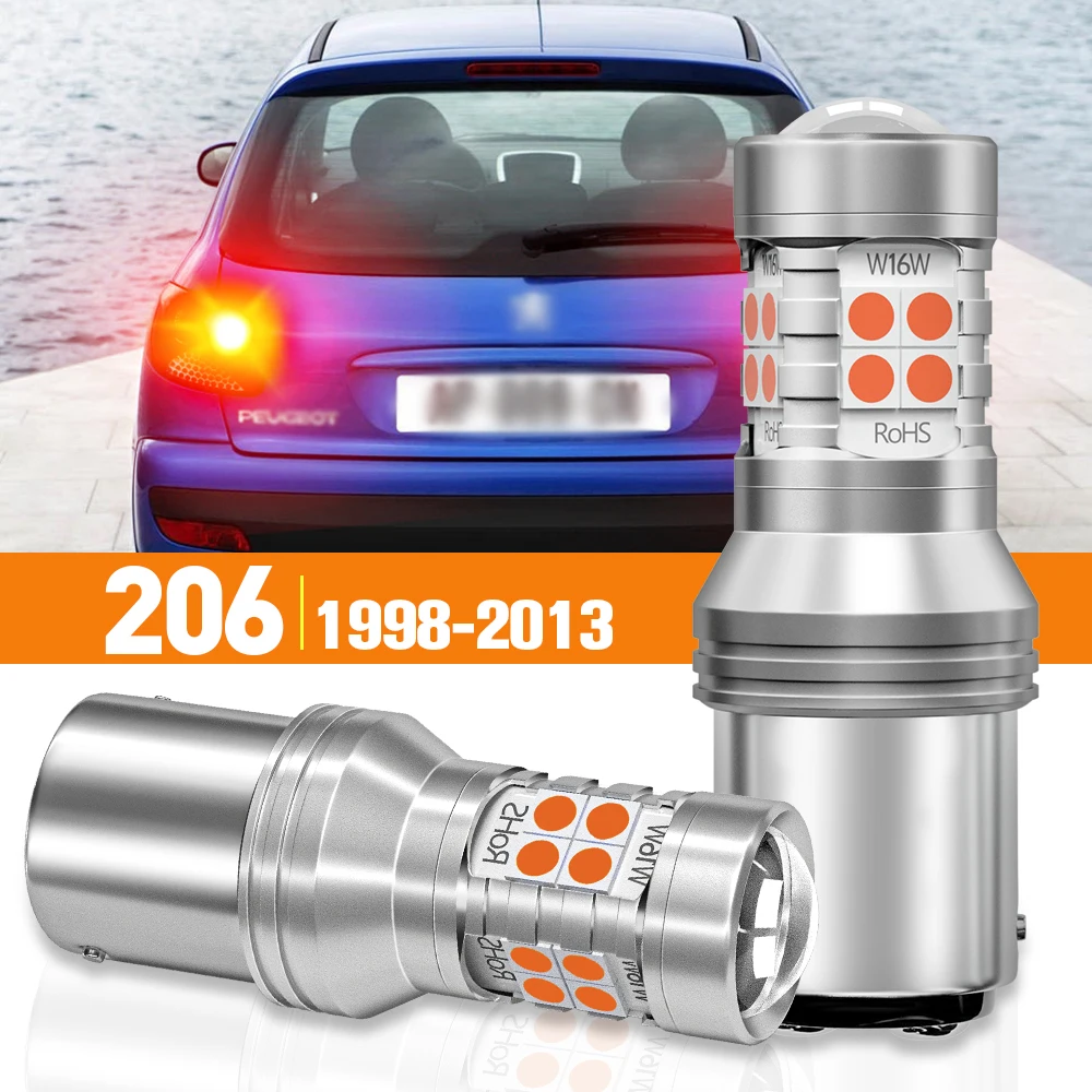 2pcs LED Brake Light For Peugeot 206 1998-2013 2002 2003 2004 2005 2006 2007 2008 2009 2010 2011 2012 Accessories Canbus Lamp
2pcs LED Brake Light For Peugeot 206 1998-2013 2002 2003 2004 2005 2006 2007 2008 2009 2010 2011 2012 Accessories Canbus Lamp