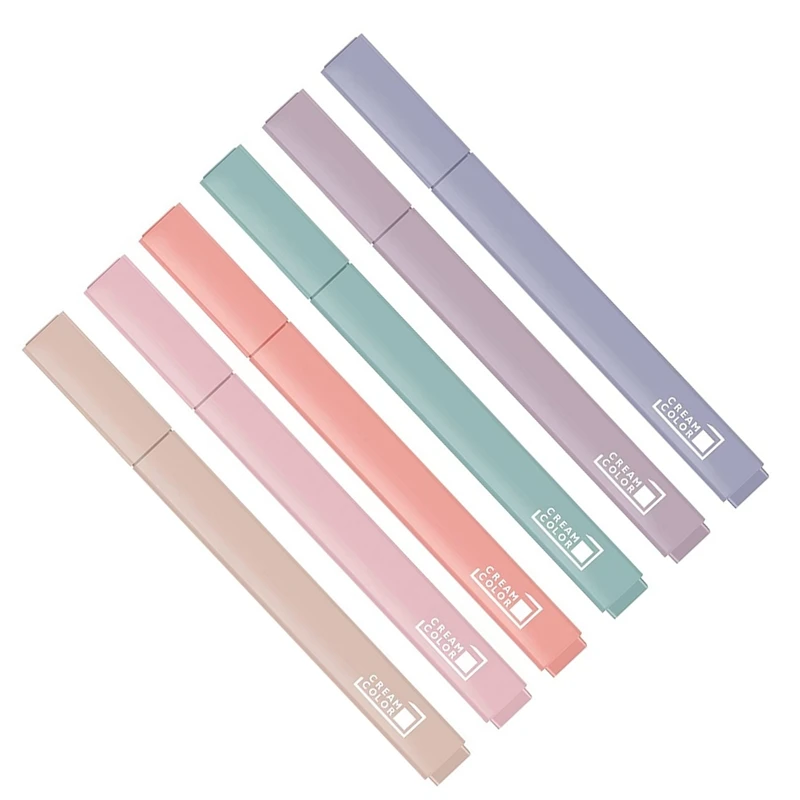 6Pcs/Set Cute Highlighter Stationery Color Marker School Supplies Student Marker Textbook Highlighter
6Pcs/Set Cute Highlighter Stationery Color Marker School Supplies Student Marker Textbook Highlighter