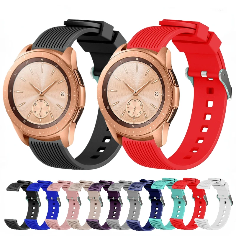 20mm 22mm Silicone Band for Samsung Galaxy Watch 4 40mm 44mm Watch 4 Classic 46mmm 42mm/Huawei Watch GT2 42mm/ Amazfit GTR strap
20mm 22mm Silicone Band for Samsung Galaxy Watch 4 40mm 44mm Watch 4 Classic 46mmm 42mm/Huawei Watch GT2 42mm/ Amazfit GTR strap