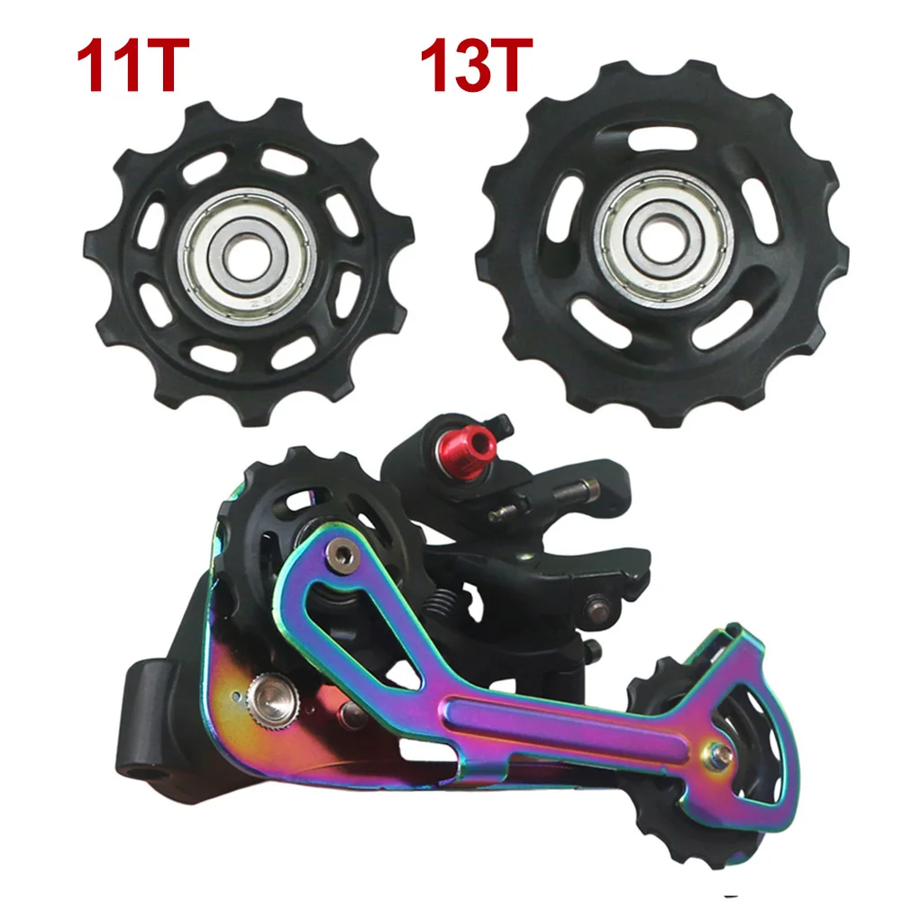 MTB Bicycle Pulley Jockey Wheel POM 11T/12T/13T/14T Bearing Bike Rear Derailleur Pulley Roller Rear Guide Wheel for Shimano Sram
MTB Bicycle Pulley Jockey Wheel POM 11T/12T/13T/14T Bearing Bike Rear Derailleur Pulley Roller Rear Guide Wheel for Shimano Sram