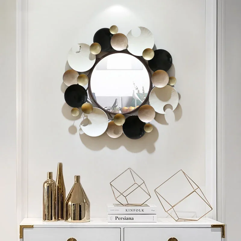 Minimalist Style Wall Decoration Mirror Background Wall Living Room Mirror Decoration Wall Hanging Wall Wrought Iron Mirror
Minimalist Style Wall Decoration Mirror Background Wall Living Room Mirror Decoration Wall Hanging Wall Wrought Iron Mirror