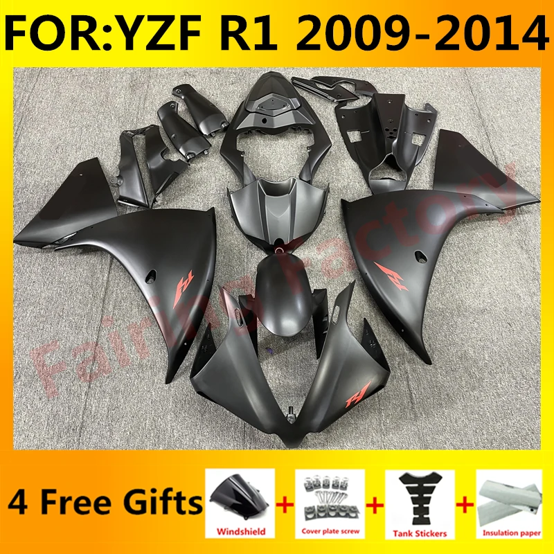 NEW ABS Motorcycle full Fairing Kit fit For YZF R1 YFZ-R1 2009 2010 2011 2012 2013 2014 Bodywork Fairings kits set matte black
NEW ABS Motorcycle full Fairing Kit fit For YZF R1 YFZ-R1 2009 2010 2011 2012 2013 2014 Bodywork Fairings kits set matte black