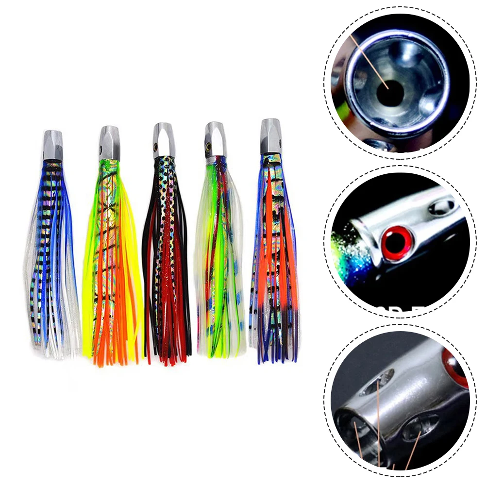16.5cm 55g Trolling Bait 3D Tuna Luya Fishing Lure Large Octopus Sea Subbait Treble Hook For Sea Boat Fishing 
16.5cm 55g Trolling Bait 3D Tuna Luya Fishing Lure Large Octopus Sea Subbait Treble Hook For Sea Boat Fishing