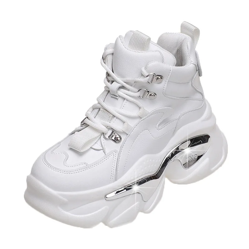 Women Chunky Leather Sneakers 7CM High Platform Ulzzang Sports Dad Shoes New 2022 Autumn Breathable Thick Bottom Casual Shoes
Women Chunky Leather Sneakers 7CM High Platform Ulzzang Sports Dad Shoes New 2022 Autumn Breathable Thick Bottom Casual Shoes