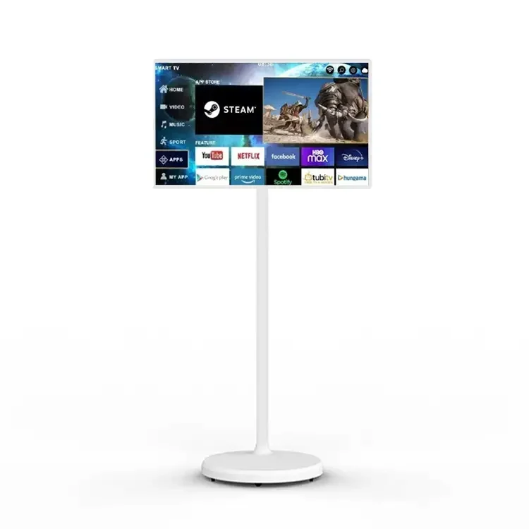 

21.5 Inch Battery-power Android Stand By Me Tv In-cell Touch Screen Gym Gaming Live Room Smart TvPopular