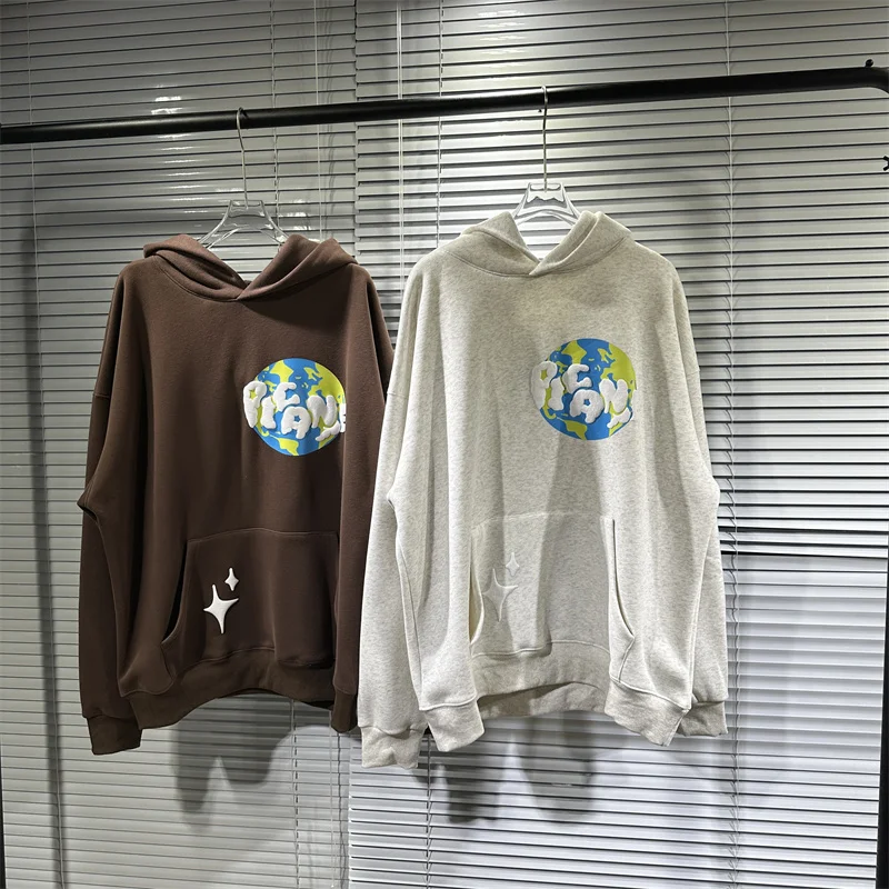 2023fw Foam Letter Printing Hoodie Men Women High Street Casual Loose Sweatshirt Pullover
2023fw Foam Letter Printing Hoodie Men Women High Street Casual Loose Sweatshirt Pullover