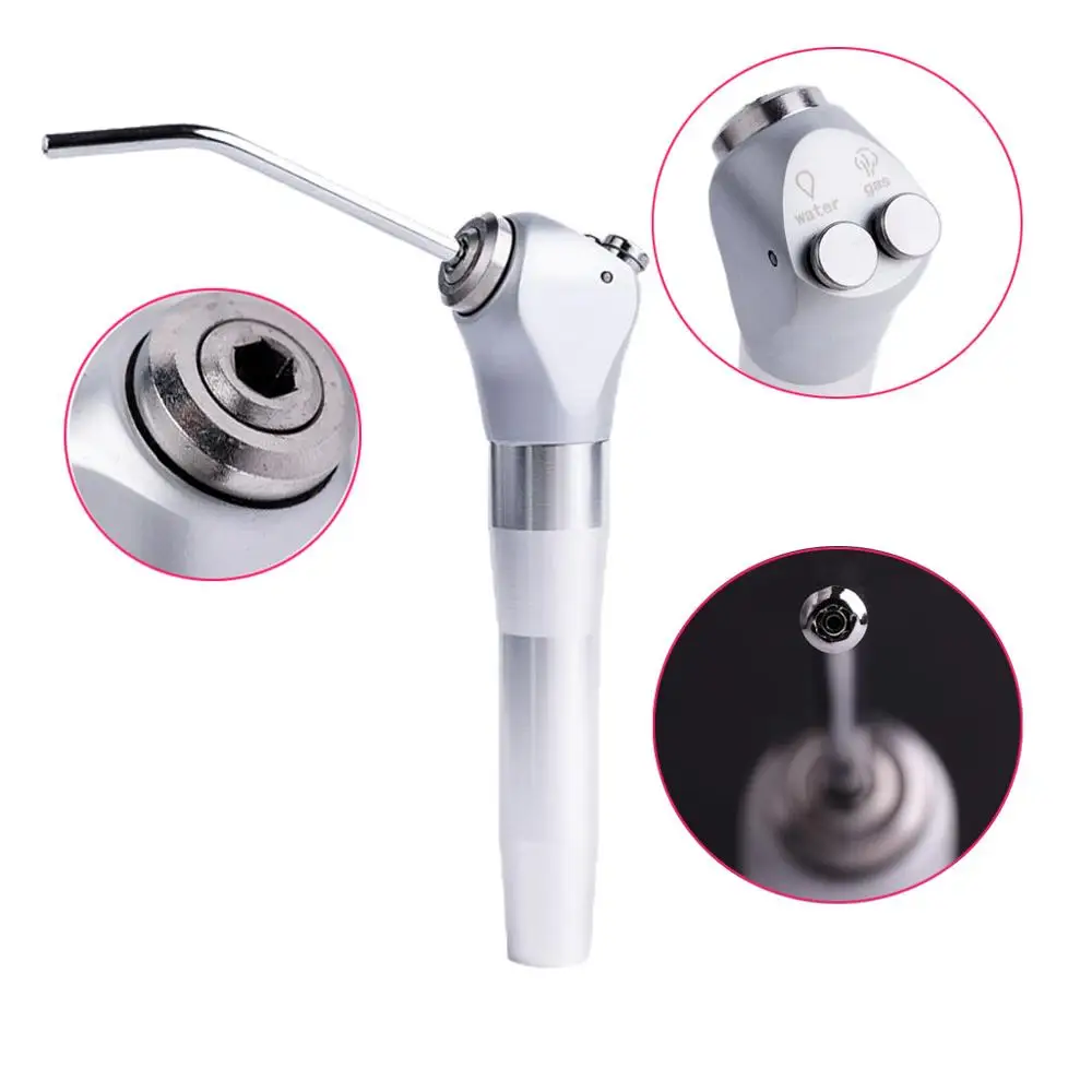 

Dental 3 Way Syringe Air Water Spray 2 Nozzles Syringe Handpiece Tips Triple 3 Way Syringe Equipment Dentistry Tools Kit