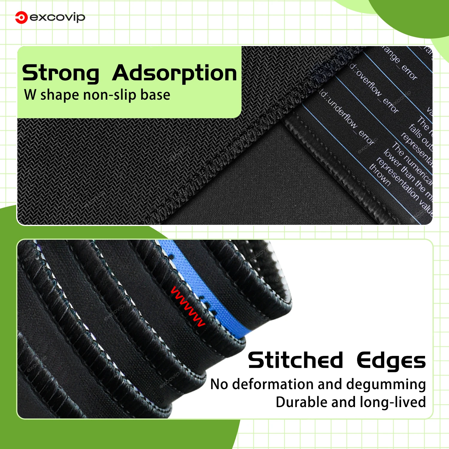 EXCO C++ Programing Mouse Pad Large Shortcuts Keyboard Mousepad Cheat Sheet Desk Mat Stitched Edge Non-Slip Base for Engineer EXCO C++ Programing Mouse Pad Large Shortcuts Keyboard Mousepad Cheat Sheet Desk Mat Stitched Edge Non-Slip Base for Engineer