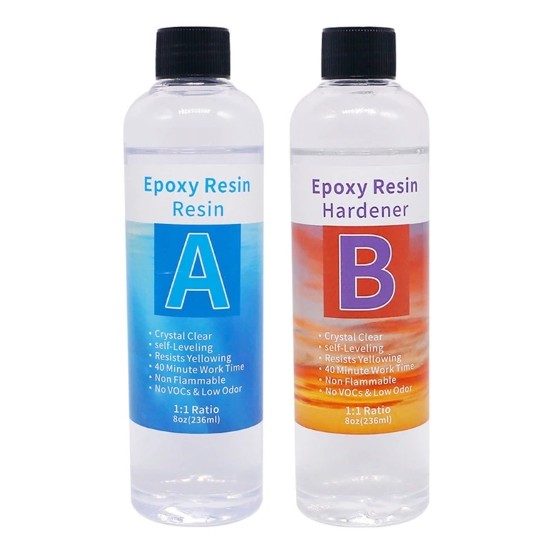 AB Epoxy Resin Kit Epoxy Resin AB Set Jewelry Making Supplies Resin and Hardener X3UD
AB Epoxy Resin Kit Epoxy Resin AB Set Jewelry Making Supplies Resin and Hardener X3UD