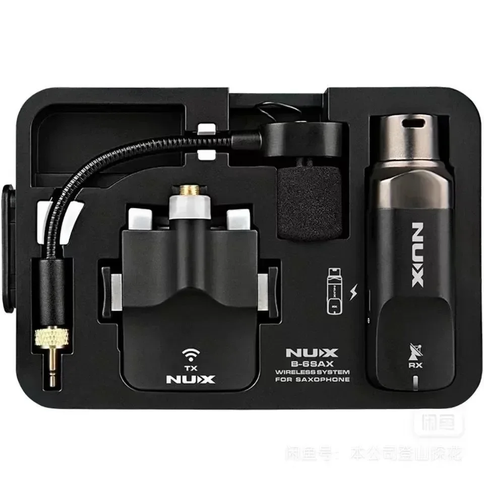 NUX Nux B6 Saks Wireless Microphone Pickup for Outdoor Performance Professional Microphone Recording Portable
NUX Nux B6 Saks Wireless Microphone Pickup for Outdoor Performance Professional Microphone Recording Portable