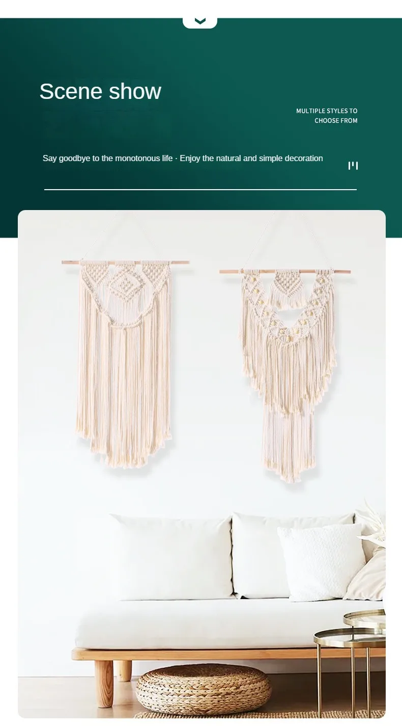 Nordic Boho Cotton Rope Long Tassel Wall Tapestry 1 Sd41e818c8b8e47d0b0fa91187d23868f7