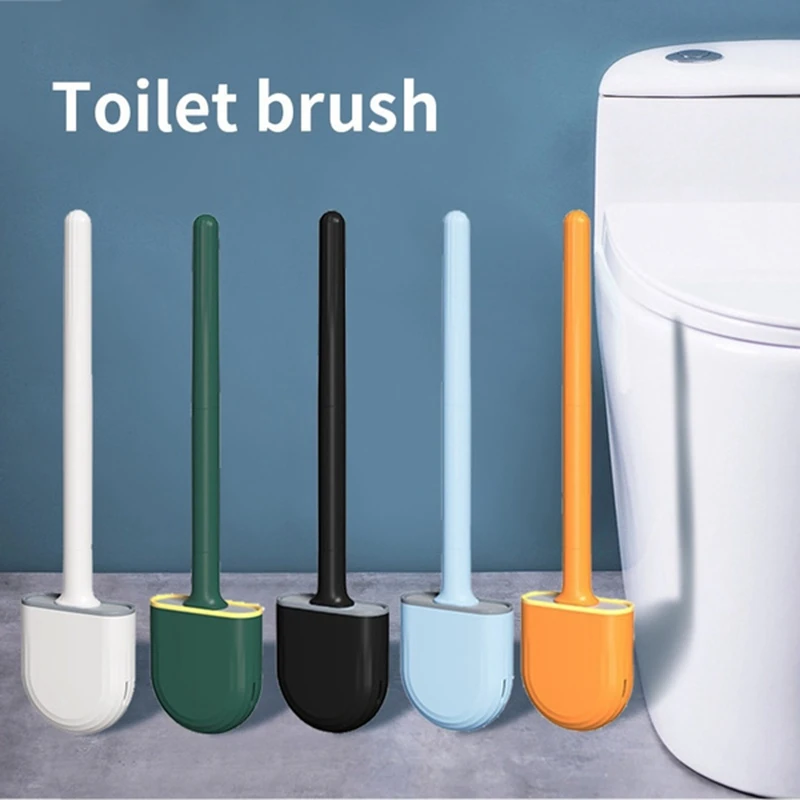 Breathable Toilet Brush Water Leak Proof with Base Silicone Wc Flat Head Flexible Soft Bristles Brush with Quick Drying Holder
Breathable Toilet Brush Water Leak Proof with Base Silicone Wc Flat Head Flexible Soft Bristles Brush with Quick Drying Holder