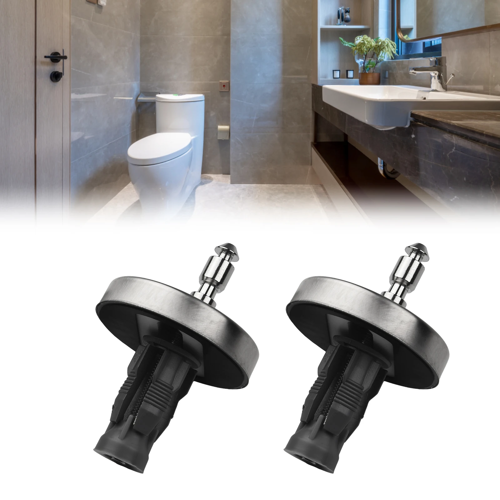 Accessories Toilet Seat Hinge Top Close Hinge Pair Replacement Soft Release Quick Stainless Steel 2PCS Durable
Accessories Toilet Seat Hinge Top Close Hinge Pair Replacement Soft Release Quick Stainless Steel 2PCS Durable