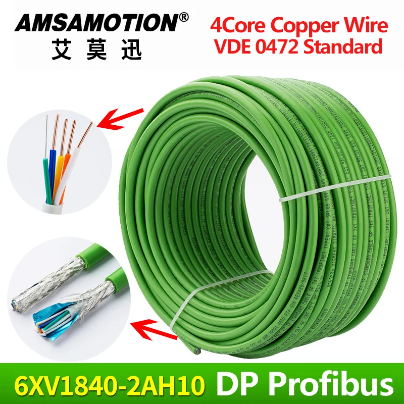 6XV1840-2AH10 Suitable for Siemens Ethernet FC TP Standard cable 4 Core Profibus Cable 6XV18402AH10
6XV1840-2AH10 Suitable for Siemens Ethernet FC TP Standard cable 4 Core Profibus Cable 6XV18402AH10