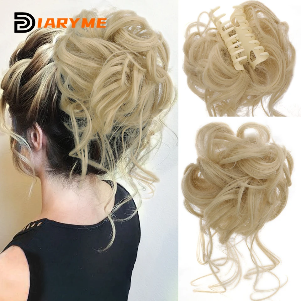 Synthetic Claw Clip Messy Curly Chignon Hair Extension Hair Accessories For Women Upon Hair Buns Clip In Hair Hairpiece Heat Res
Synthetic Claw Clip Messy Curly Chignon Hair Extension Hair Accessories For Women Upon Hair Buns Clip In Hair Hairpiece Heat Res