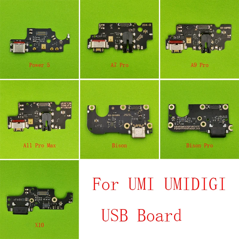 

Charger Dock Board For Umidigi Umi A7 A9 Pro A11 A11Pro Max Bison X10 Power 5 USB Charging Port Connector Microphone Flex Cable