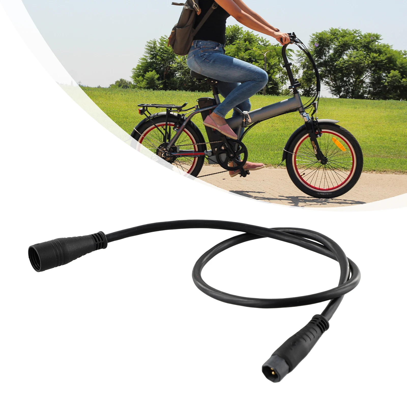 9 Pin Extension Cable 60cm Cords Durable E-Bike Electric Bicycle High Quality Julet Replacement Waterproof Plug
9 Pin Extension Cable 60cm Cords Durable E-Bike Electric Bicycle High Quality Julet Replacement Waterproof Plug