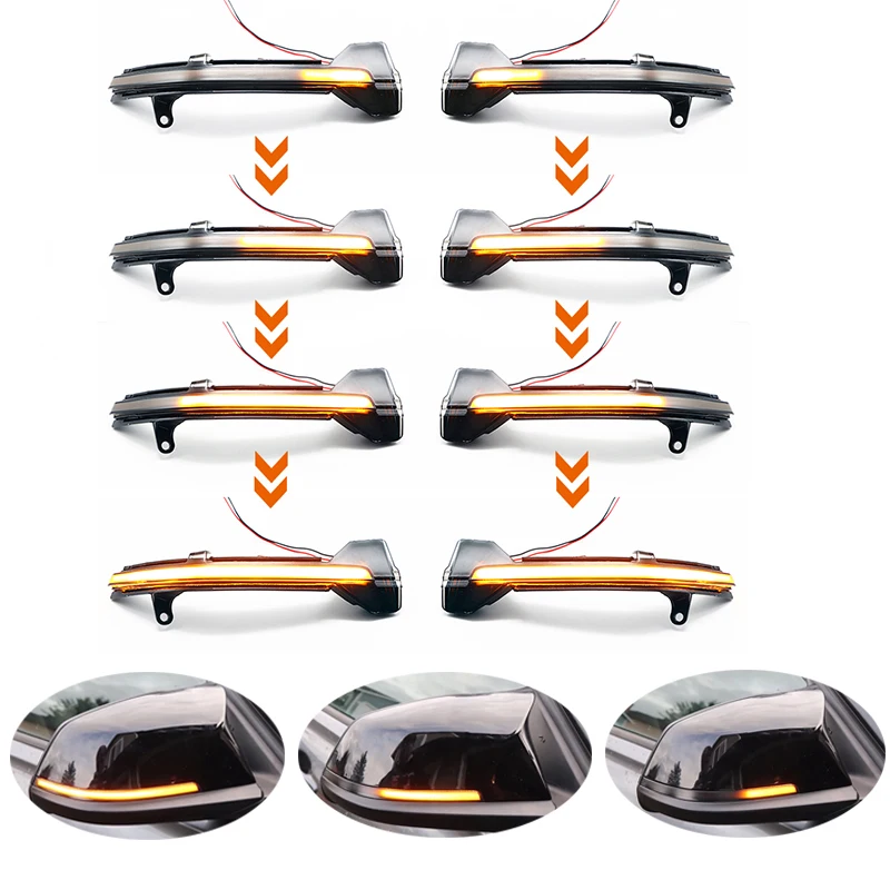 2pcs LED Dynamic Turn Signal Blinker Side Rear-View Mirror Indicator Light For BMW 5 6 7 Series F10 F11 F07 F06 F12 F13 F01 F02 
2pcs LED Dynamic Turn Signal Blinker Side Rear-View Mirror Indicator Light For BMW 5 6 7 Series F10 F11 F07 F06 F12 F13 F01 F02