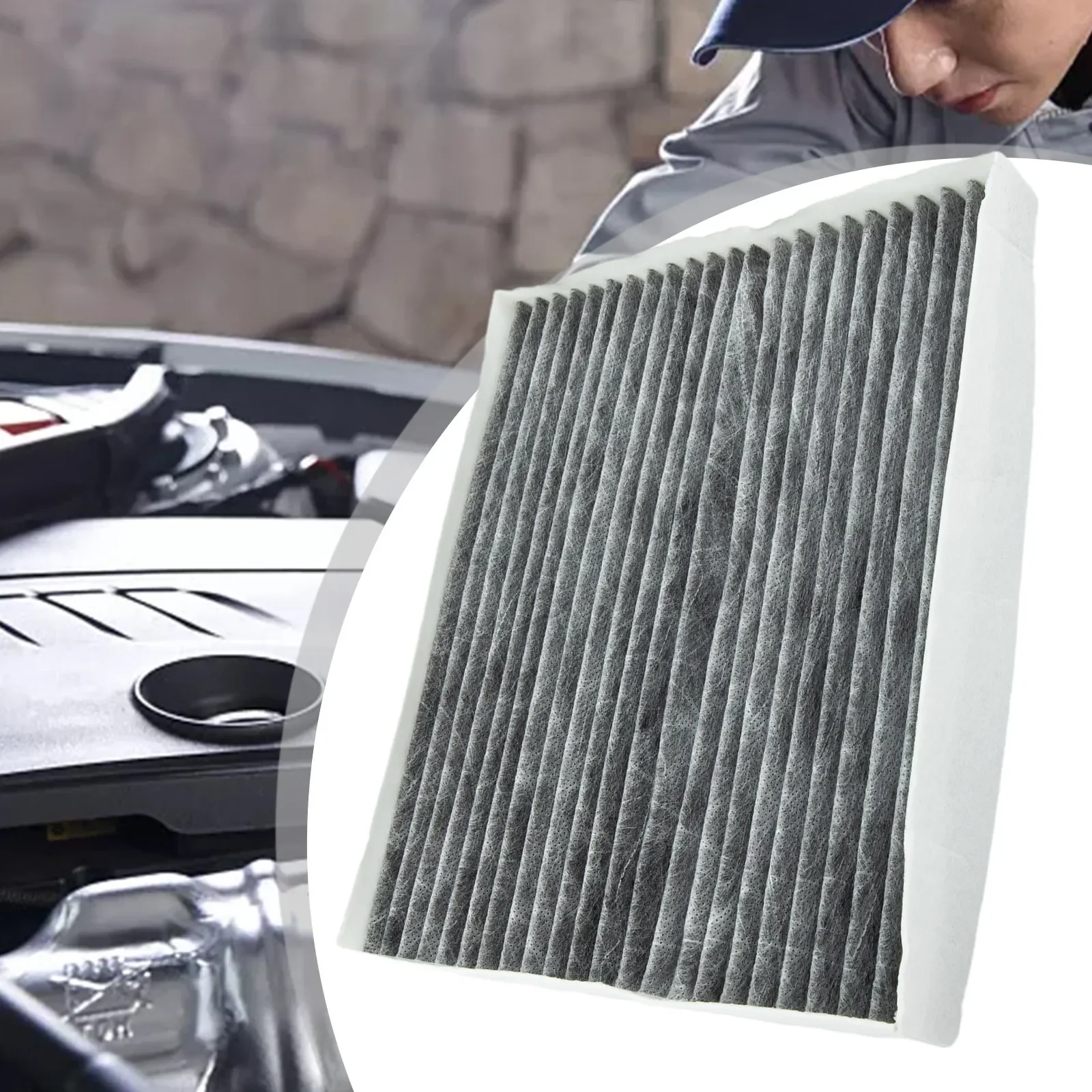 Cabin Air Filter For Hyundai Accent For Kia Rio 2018-20 Elantra 2017-20 Forte 2019-20 1pc Fiber Accessories For Vehicles
Cabin Air Filter For Hyundai Accent For Kia Rio 2018-20 Elantra 2017-20 Forte 2019-20 1pc Fiber Accessories For Vehicles