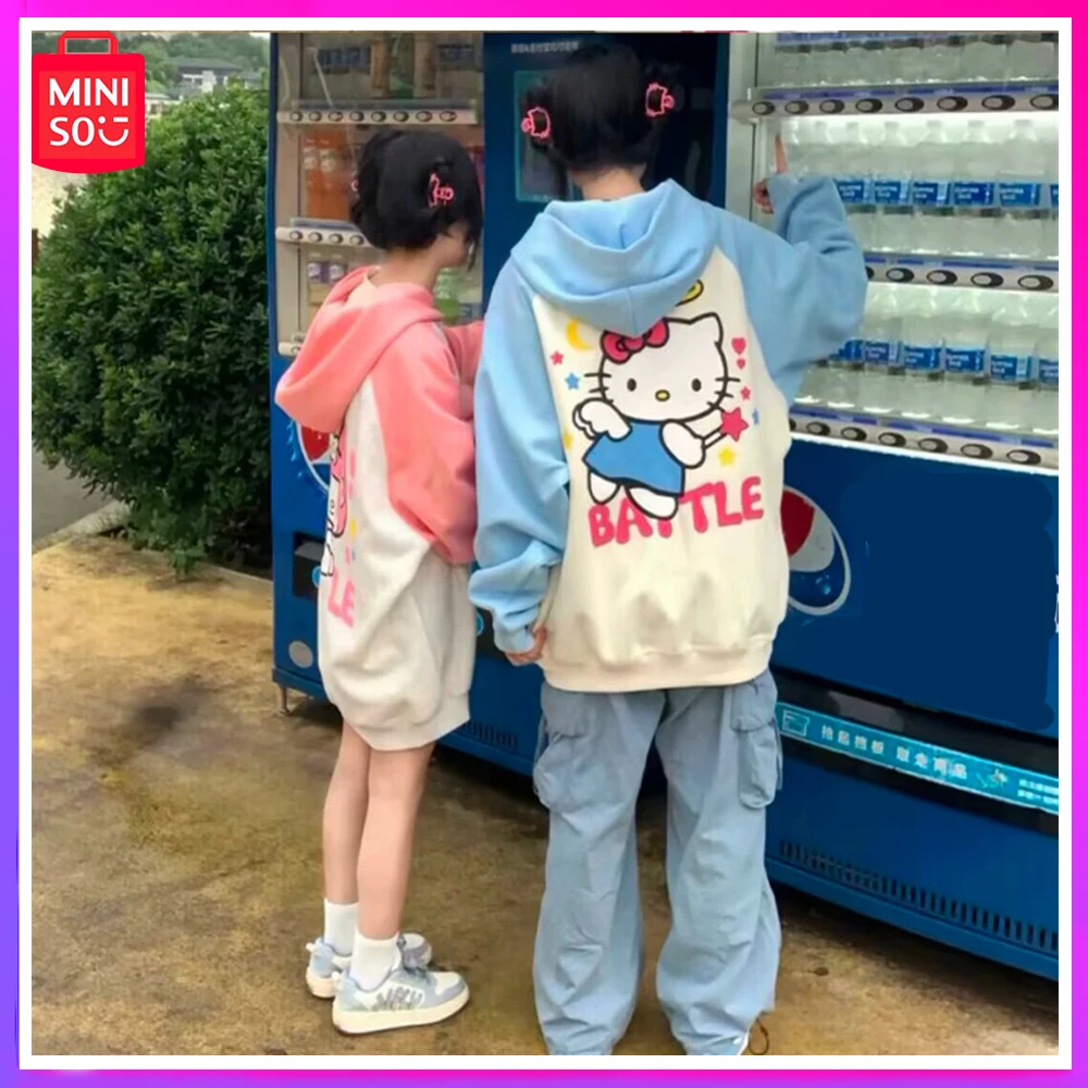 Miniso 2023 New Cartoon Melody Print Raglan Cardigan Hooded Sweater Plush Coat Women Autumn/winter Couple Top Hoodie Gift
Miniso 2023 New Cartoon Melody Print Raglan Cardigan Hooded Sweater Plush Coat Women Autumn/winter Couple Top Hoodie Gift