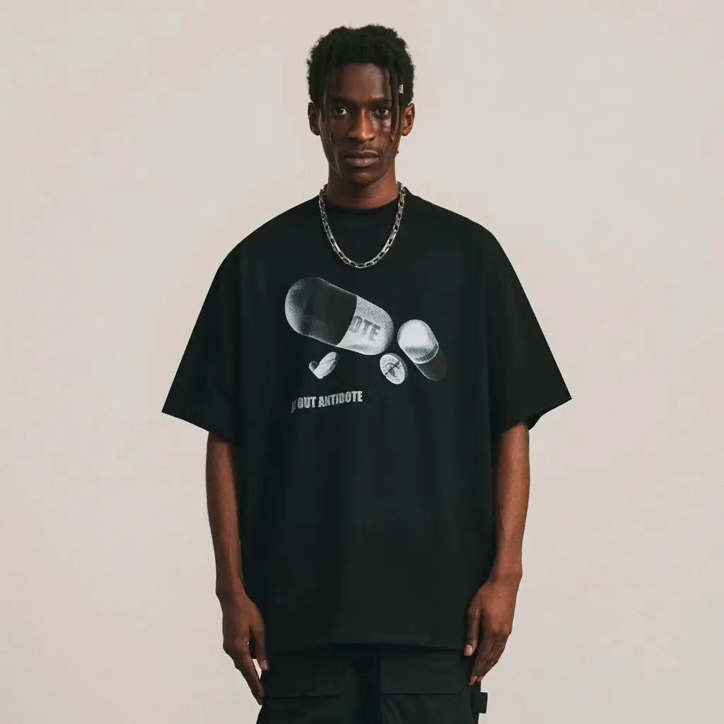 American Fashion High Quality Street Personalized Print T shirt Summer Y2K Hip Hop Loose Simple Couple Sports Oversized T shirt
American Fashion High Quality Street Personalized Print T shirt Summer Y2K Hip Hop Loose Simple Couple Sports Oversized T shirt