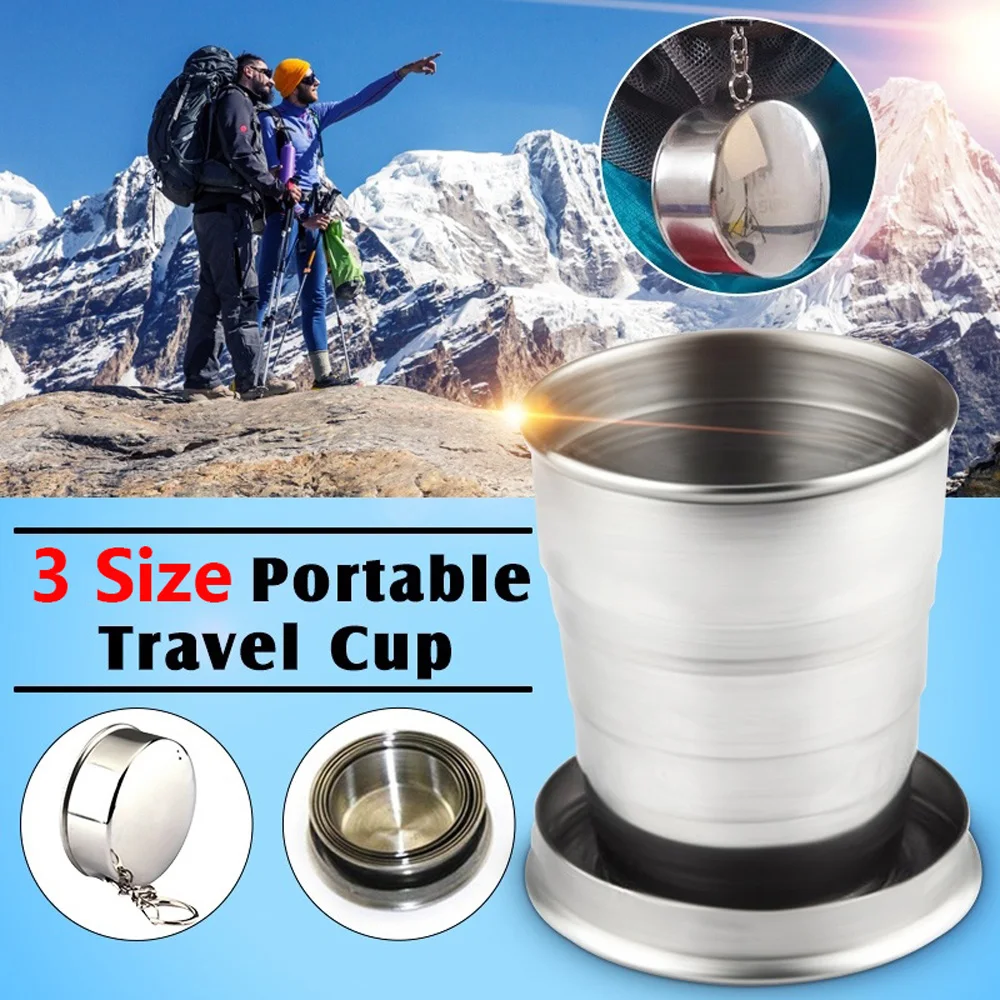 Durable Outdoor Mug Camping Bottle Drinking With Keychain Telescopic Cup Water Cup Collapsible Cup Folding Cup
Durable Outdoor Mug Camping Bottle Drinking With Keychain Telescopic Cup Water Cup Collapsible Cup Folding Cup