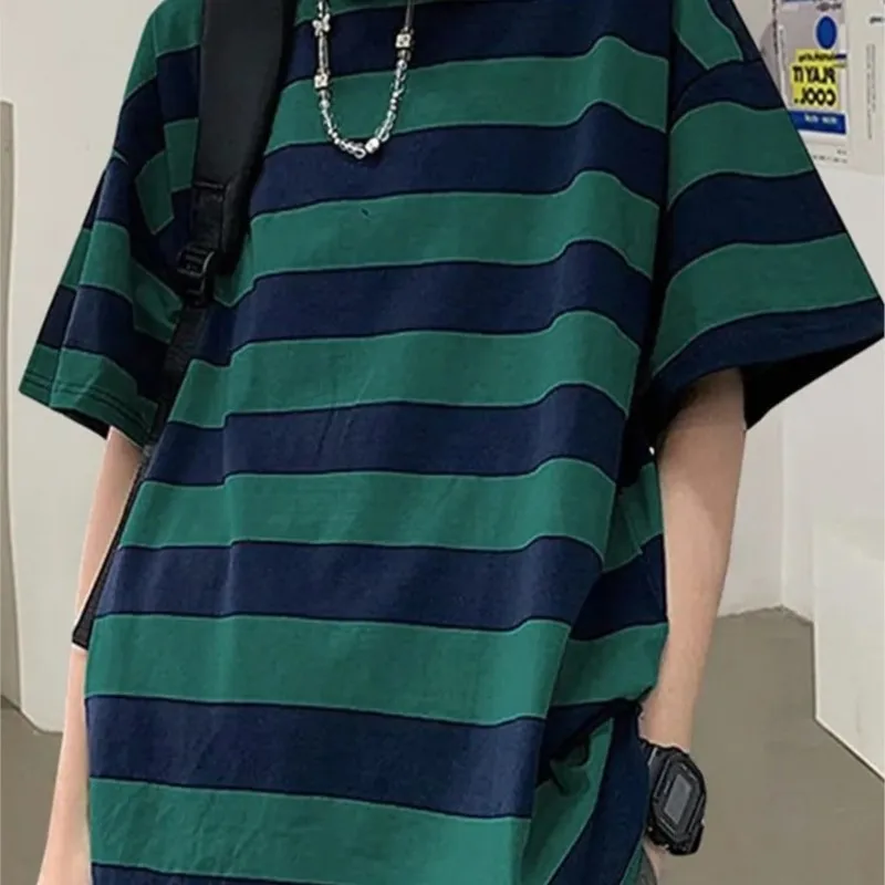 Summer Striped Shirts Women Harajuku Streetwear Oversized Shirt Short Sleeve Casual T Shirt Korean Loose Tops Female Blouse y2k
Summer Striped Shirts Women Harajuku Streetwear Oversized Shirt Short Sleeve Casual T Shirt Korean Loose Tops Female Blouse y2k