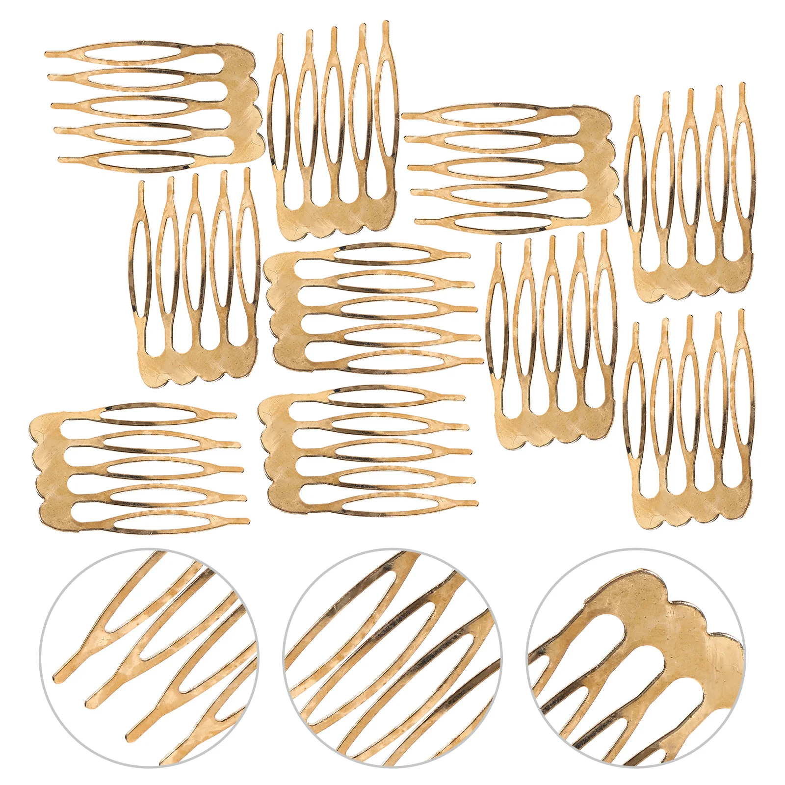 Five-tooth Hair Comb Side Clips for Women Accessories Combs Slides Decorative Fine Thick
Five-tooth Hair Comb Side Clips for Women Accessories Combs Slides Decorative Fine Thick