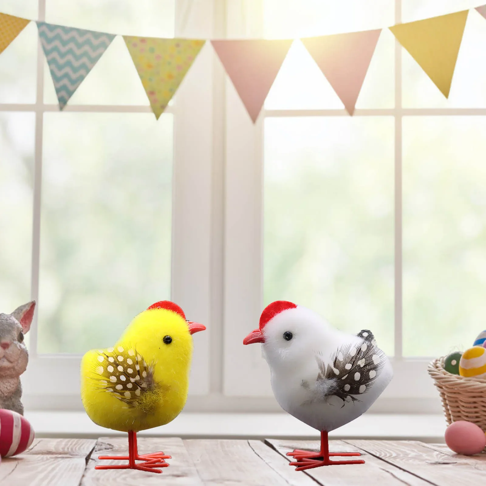 Easter Gifts Lovely Plush Chick Realistic Furry Animal Doll Chicken Ornament Easter 2024 Decor Party Favors
Easter Gifts Lovely Plush Chick Realistic Furry Animal Doll Chicken Ornament Easter 2024 Decor Party Favors