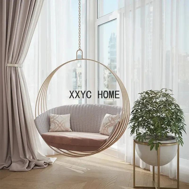 Cradle Chair Glider Bedroom Girl Living Room round Single Hanging Basket Indoor Swing
Cradle Chair Glider Bedroom Girl Living Room round Single Hanging Basket Indoor Swing