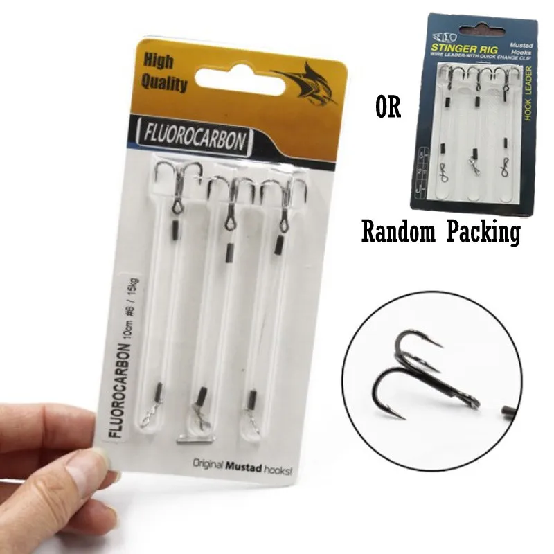 3Pcs Fishing Sharp Hook Tackle Stainless Steel Pike Stinger Perch Bass Fish Lure Fish Line Group Treble FishHook 6/8/10cm Parts
3Pcs Fishing Sharp Hook Tackle Stainless Steel Pike Stinger Perch Bass Fish Lure Fish Line Group Treble FishHook 6/8/10cm Parts