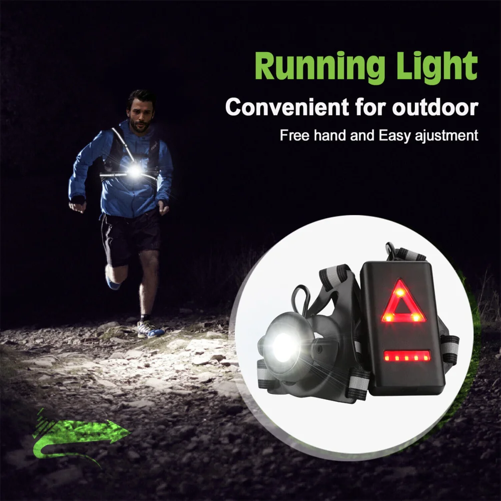 1pcs Outdoor Night Running Lights USB Charging LED Chest Lamp Back Warning Light For Camping Hiking Running Jogging
1pcs Outdoor Night Running Lights USB Charging LED Chest Lamp Back Warning Light For Camping Hiking Running Jogging