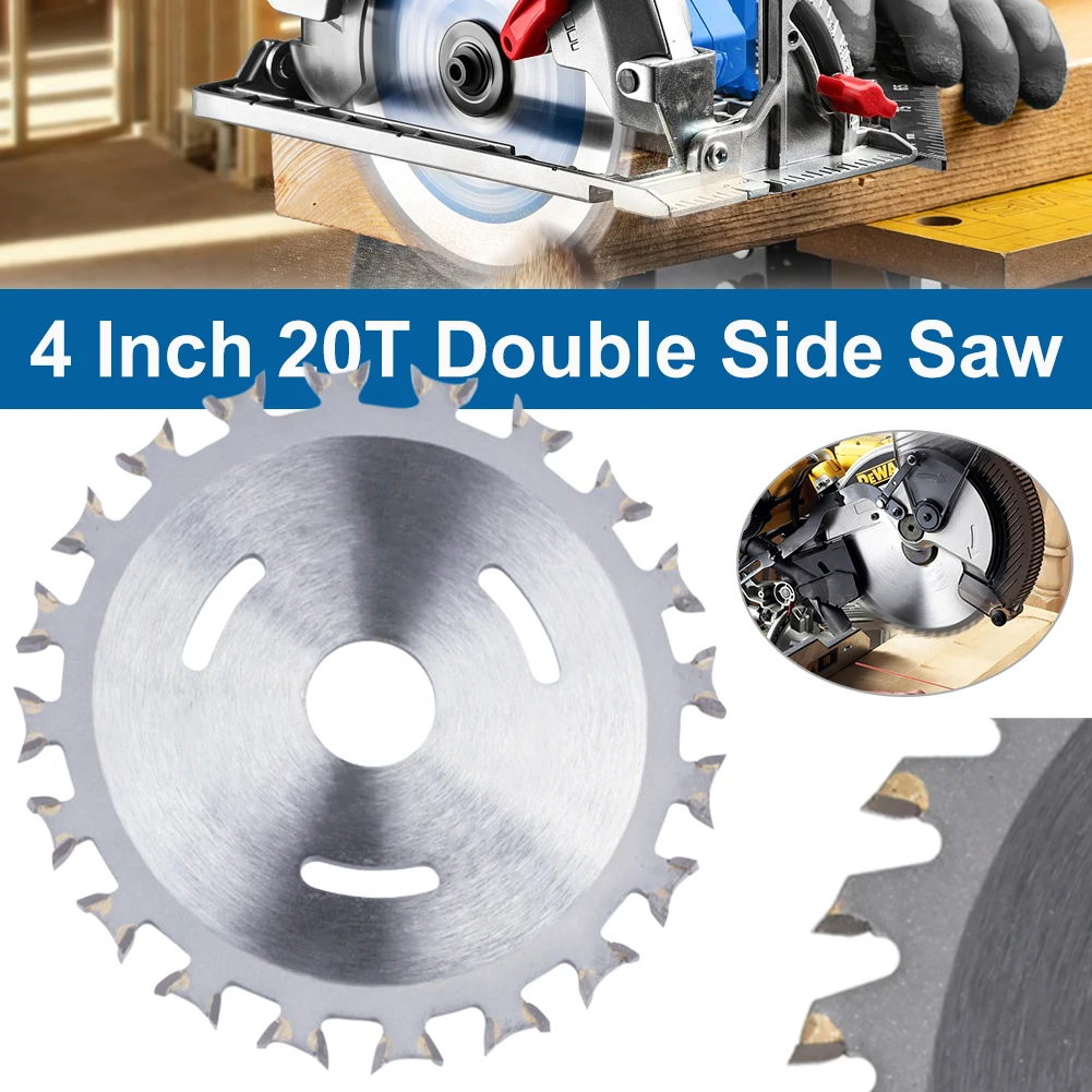 Mintiml Alloy Woodworking Double Side Saw Blade Circular Cutting Disc Rotating Drilling Tool For Wood Plastic Aluminum And Steel
Mintiml Alloy Woodworking Double Side Saw Blade Circular Cutting Disc Rotating Drilling Tool For Wood Plastic Aluminum And Steel