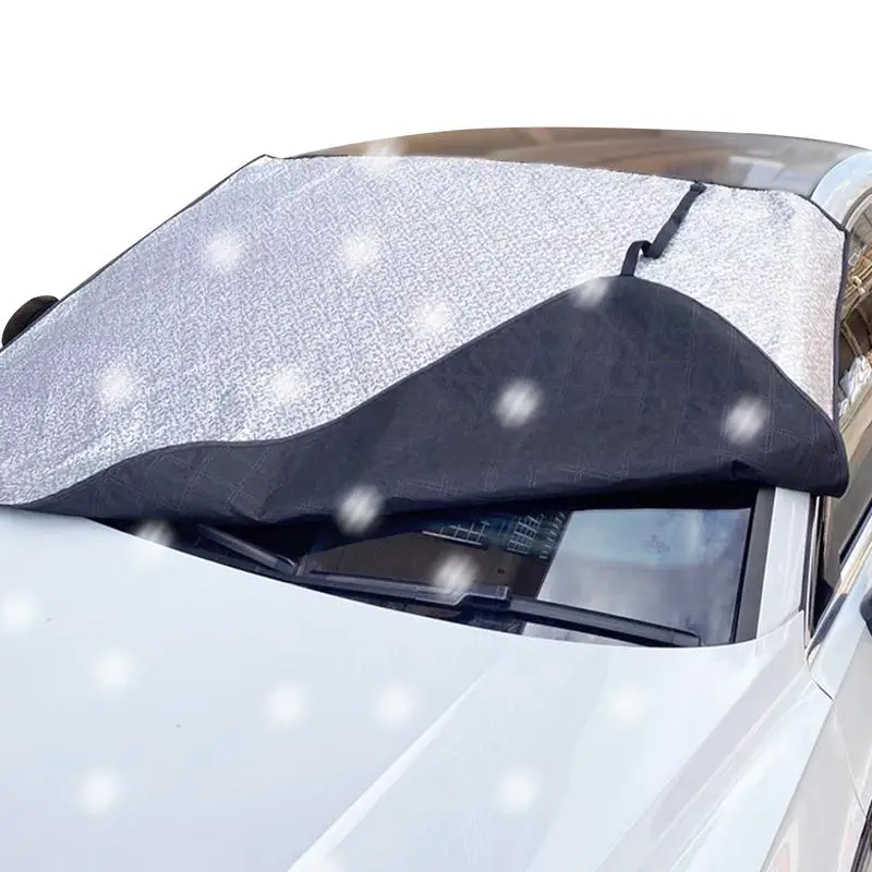 

Front Winddow Snow Cover Car Windshield Sunshades Universal Automobile Sunshade Snow Shield Cover Winter Frost Cover