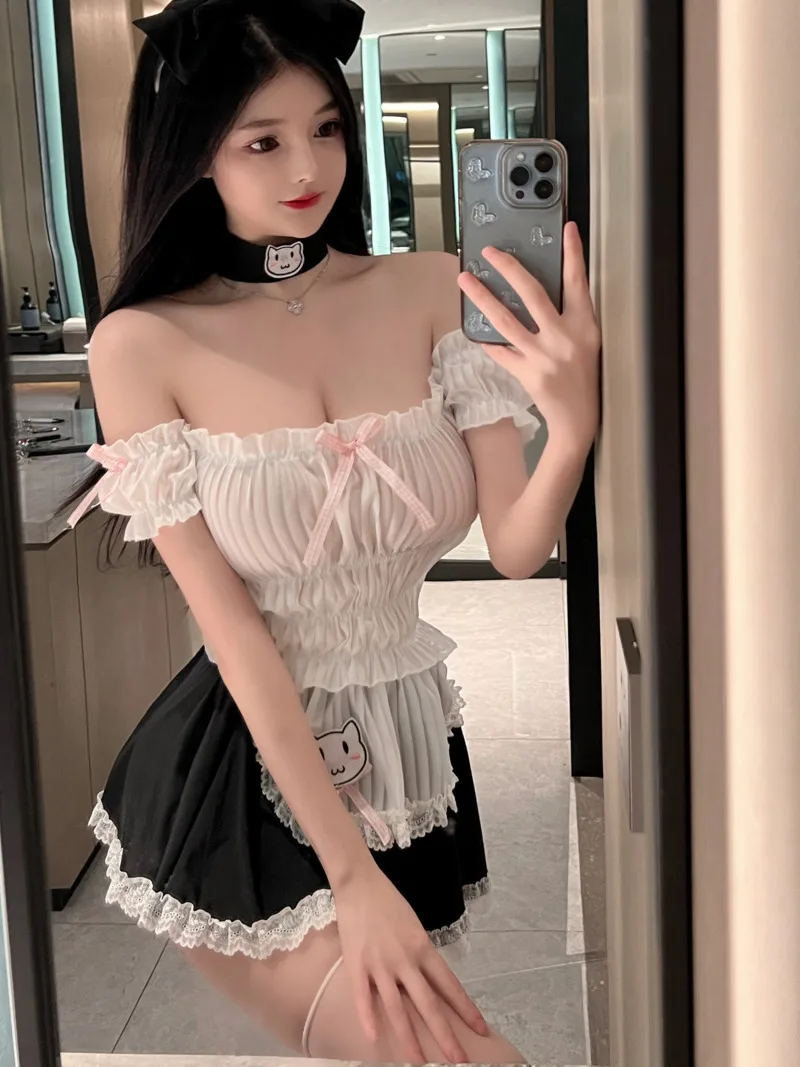 Sexy Underwear Sweet And Mature Charm Lovely Gentle Cute Maid Set Princess Bra Uniform Seductive And Passionate Skirt Set 7TMU
Sexy Underwear Sweet And Mature Charm Lovely Gentle Cute Maid Set Princess Bra Uniform Seductive And Passionate Skirt Set 7TMU