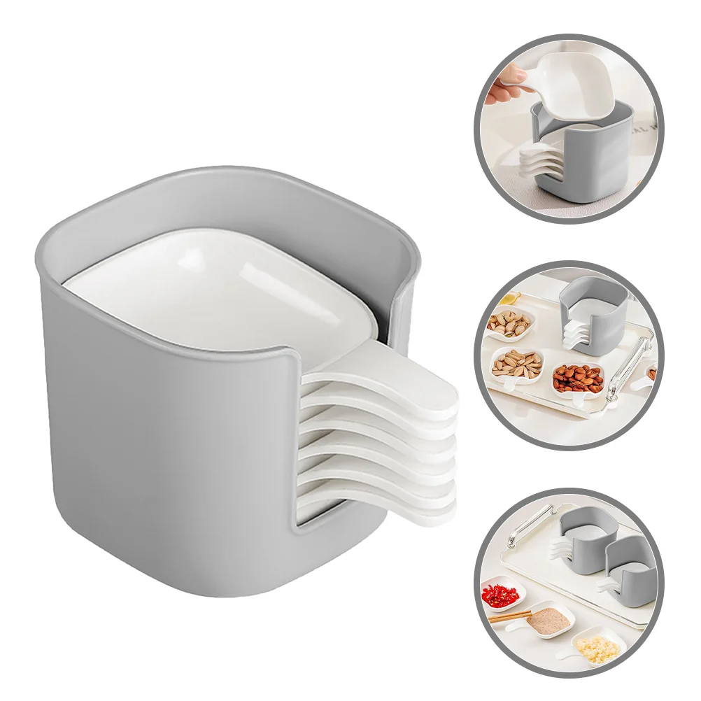 1 Set of Japanese Seasoning Plate with Storage Holder Seasoning Dish with Handle for Home
1 Set of Japanese Seasoning Plate with Storage Holder Seasoning Dish with Handle for Home