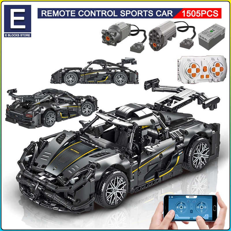 Technical APP Remote Control Motor Power Sport Car Building Blocks Bricks Speed Racing Supercar Sets Toys For Kids Models Gifts
Technical APP Remote Control Motor Power Sport Car Building Blocks Bricks Speed Racing Supercar Sets Toys For Kids Models Gifts