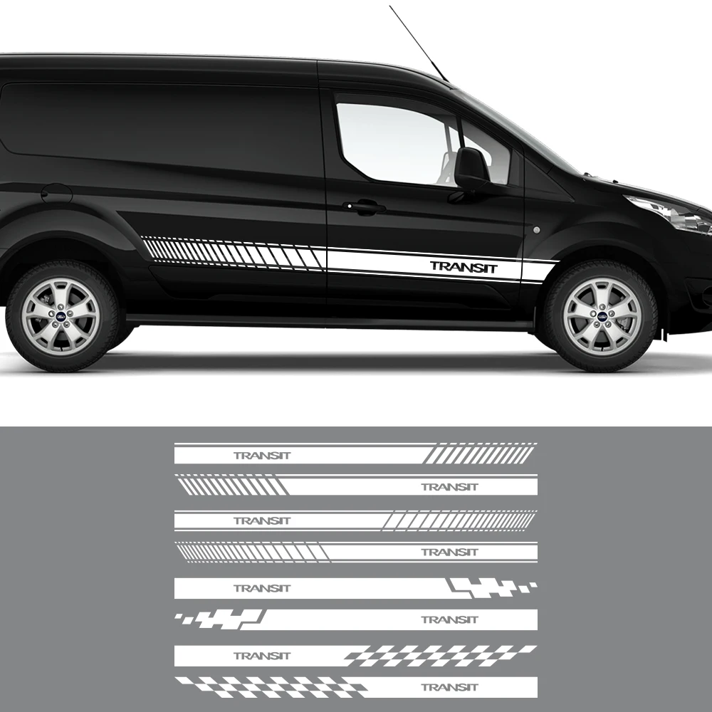 Van Door Side Stickers Camper Car Cover Graphics Stripes Kit Style Vinyl Decor Decals Auto Accessories For Ford Transit Connect
Van Door Side Stickers Camper Car Cover Graphics Stripes Kit Style Vinyl Decor Decals Auto Accessories For Ford Transit Connect